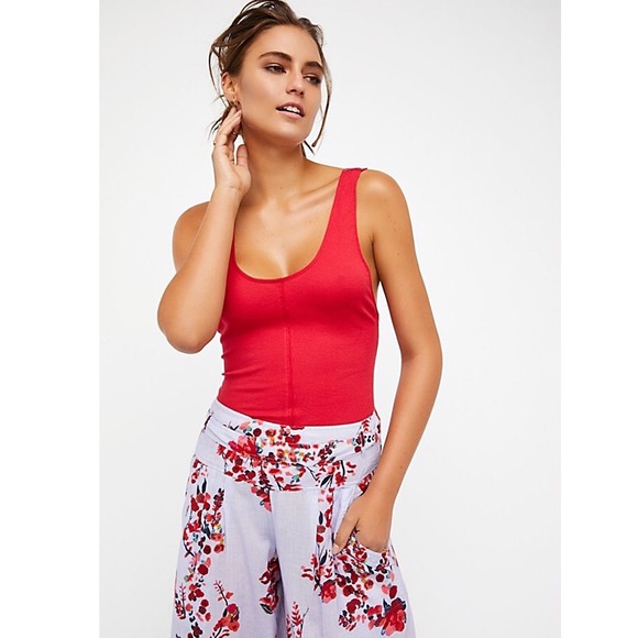 Free People Intimately Flipside Lace Cami Tank Top - Picture 3 of 5